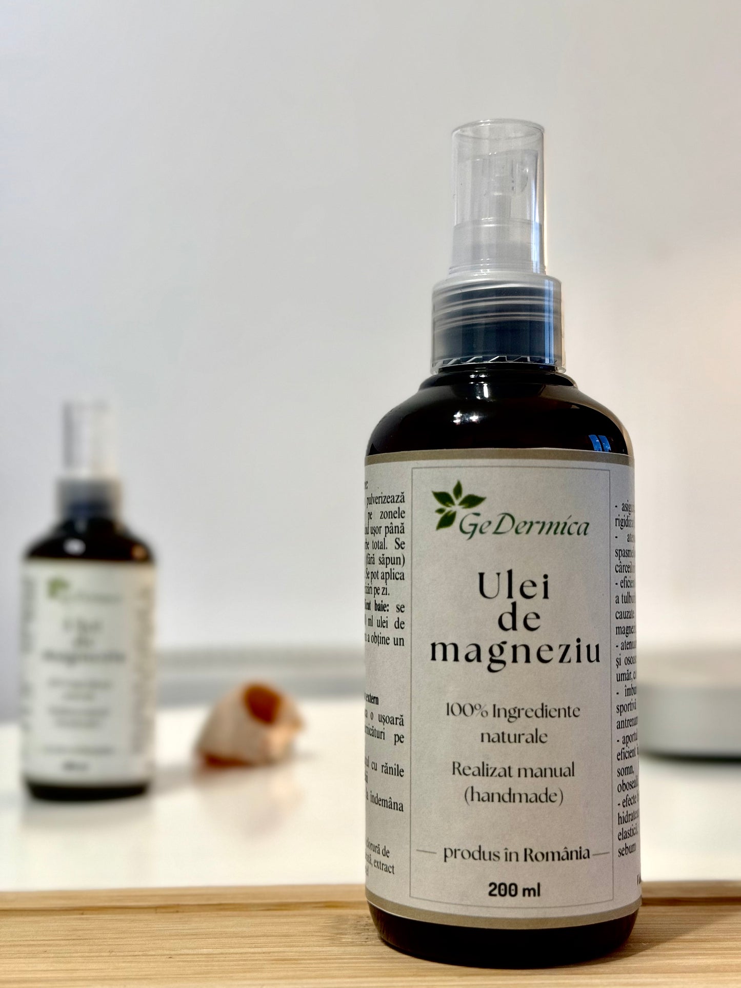 Ulei de magneziu - anti cârcei